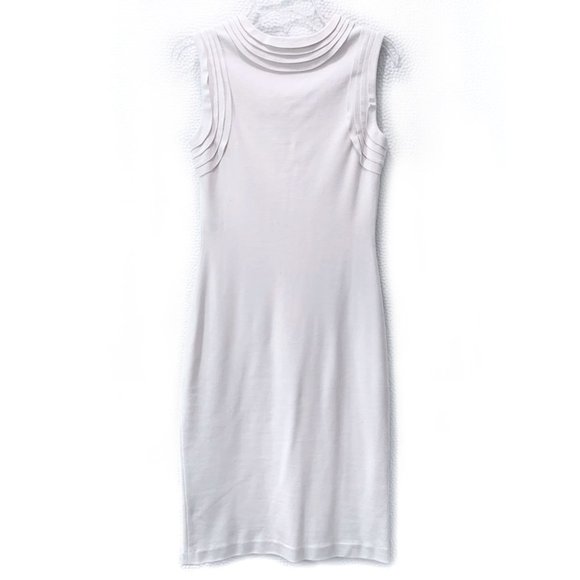 Diane Von Furstenberg White Bodycon Dress - Picture 2 of 4